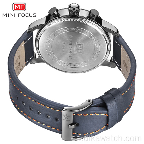 MINI FOCUS Reloj de pulsera de cuarzo para hombre a la moda